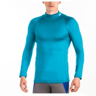 Playera Manga Larga Cuello Ruso