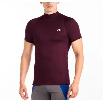 Playera Manga Corta Cuello Ruso