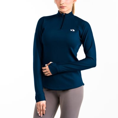 Playera Manga Larga Cuello Ruso Termica