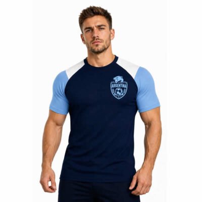 Playera Mundialista Argentina - Jersey Deportiva Premium